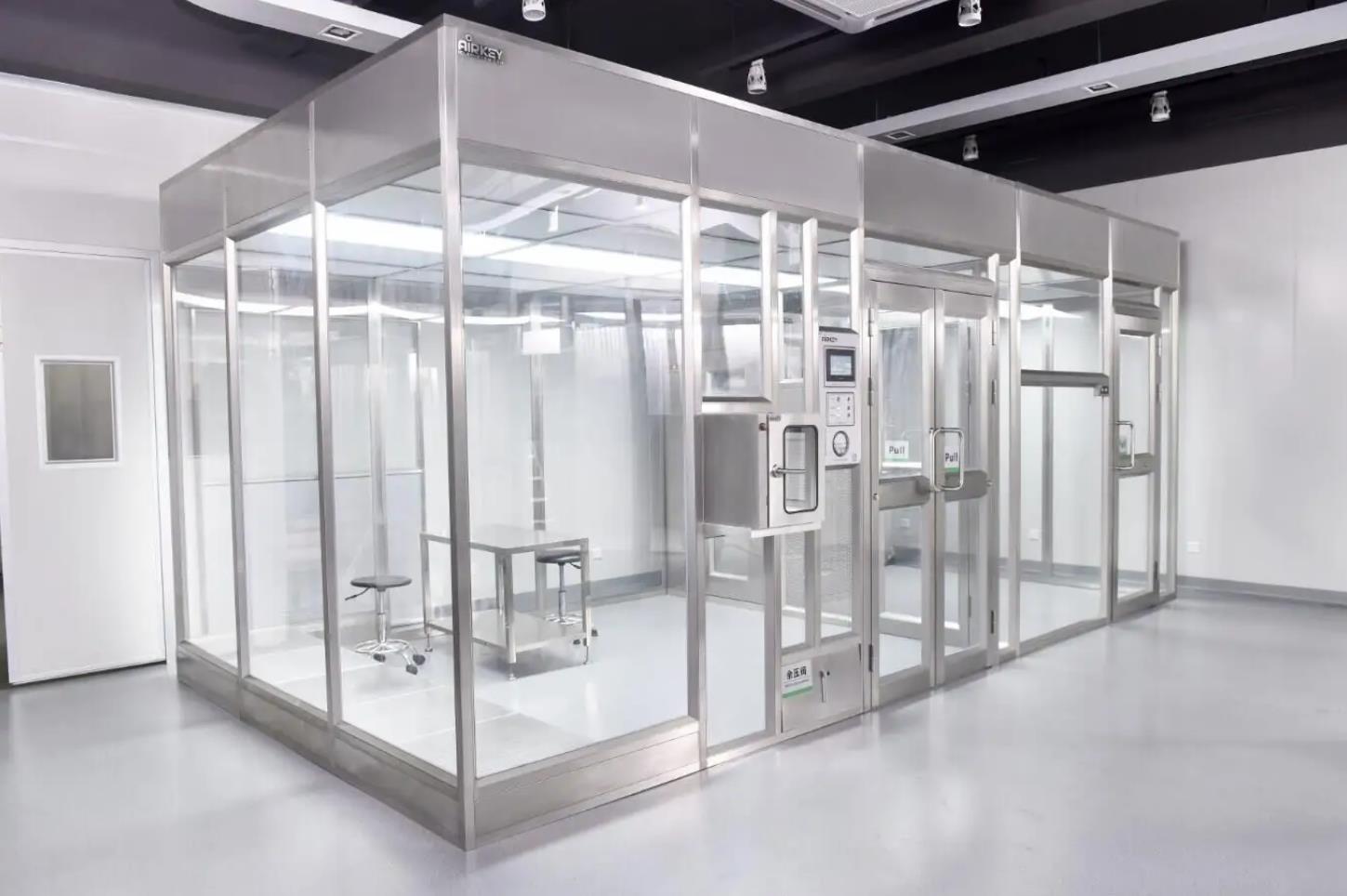 Stainless steel acrylic clean room4.jpg